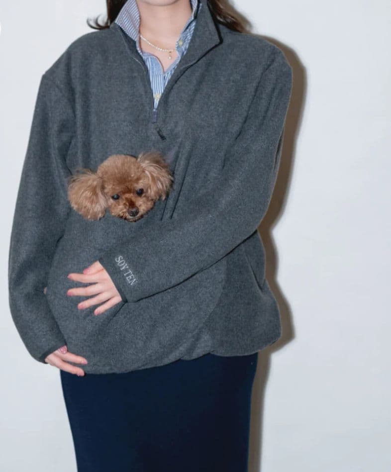 SOY TEN Fleece HALF ZIPS/M ソイテン