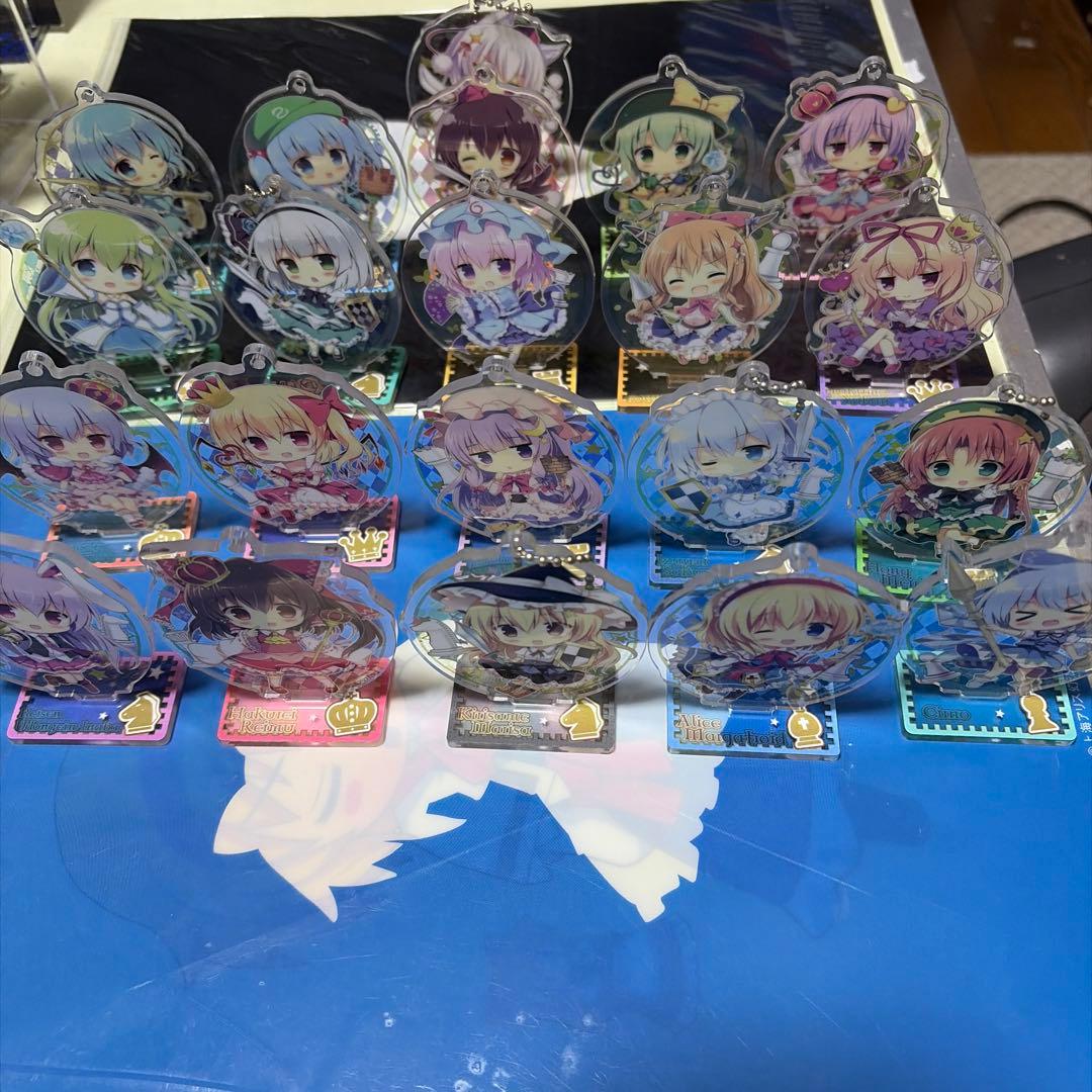 東方project 東方波天宮　あくりるすたっちゅ　全21種まとめ売りフルコンプ