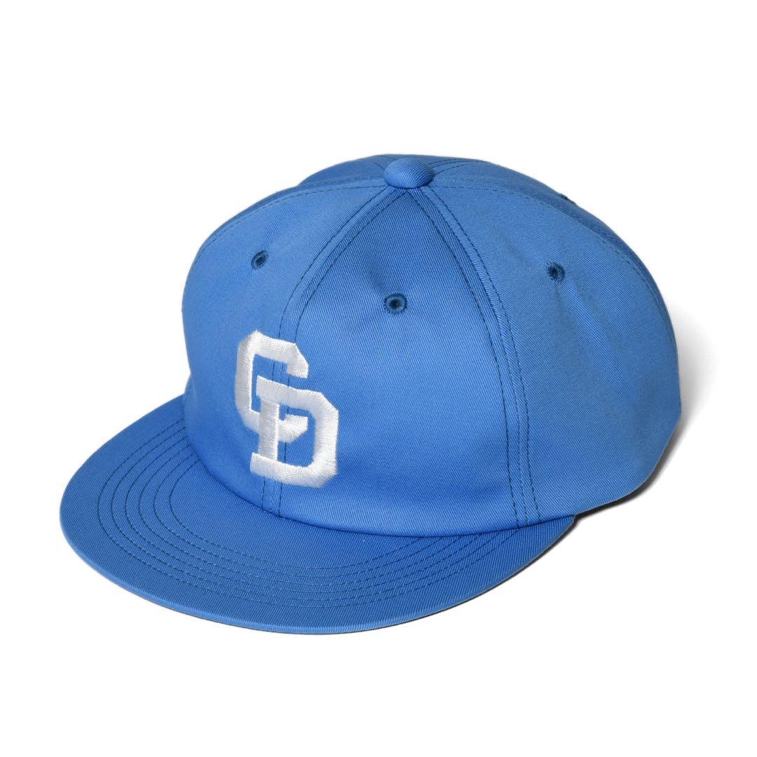 Dodgers 青 キャップ CDロゴ 調整可能