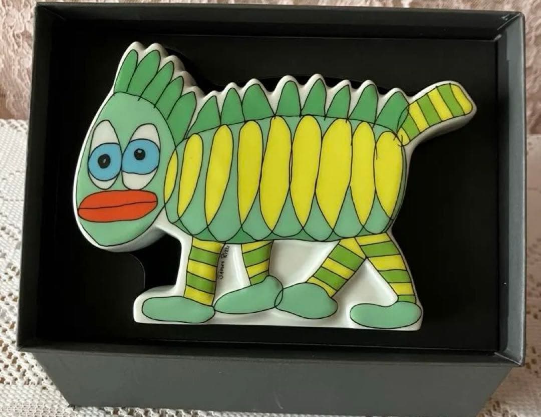ジェームスリジィ陶器製動物デザインキャラクター
