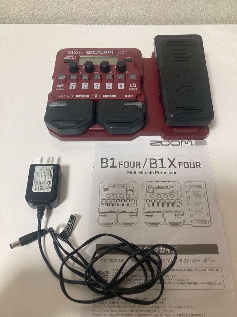 ZOOM B1 FOUR/B1X FOUR マルチエフェクター