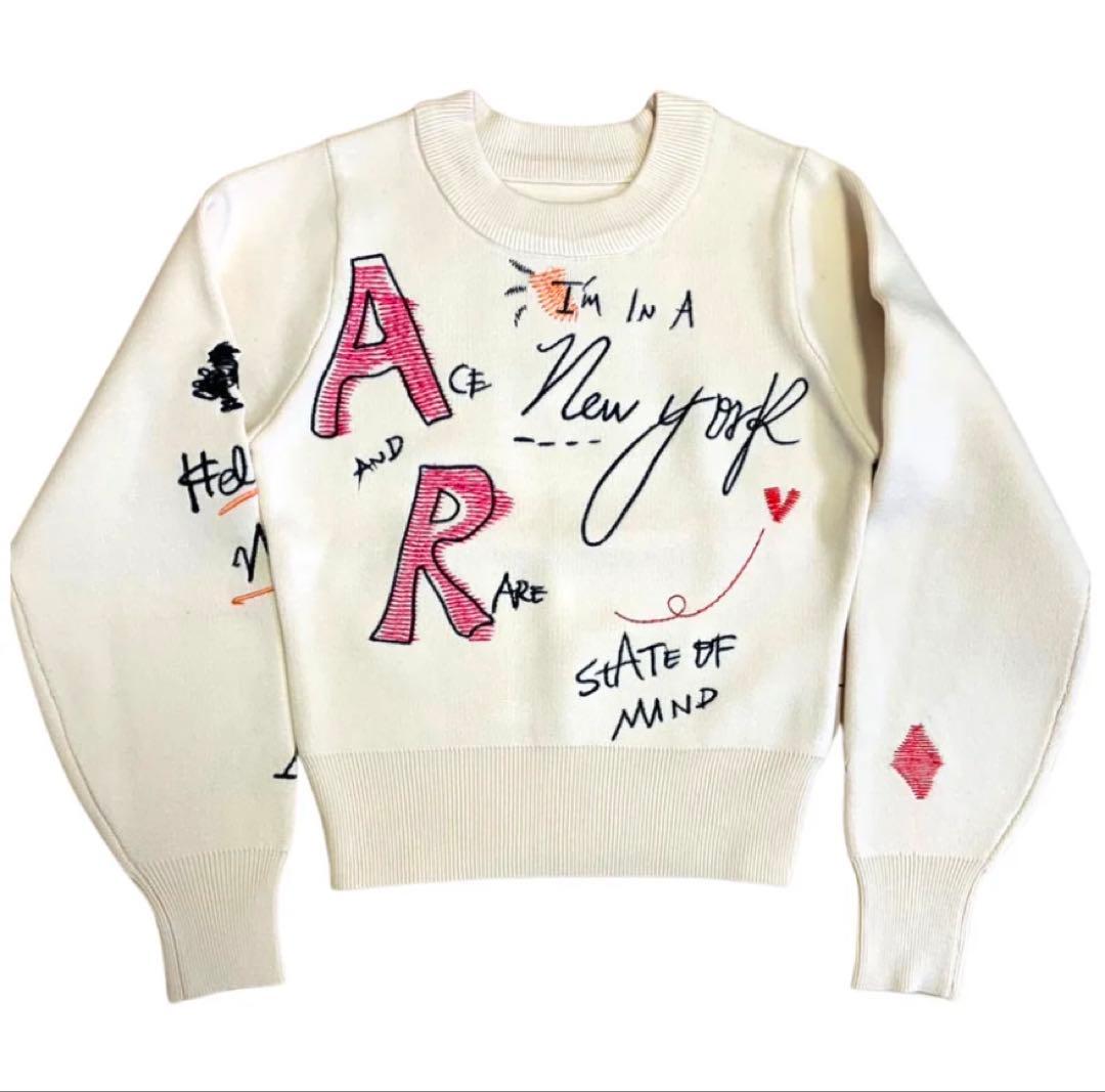 ACEANDRARE WILLIAM グラフィティグラムニット エースアンドレア