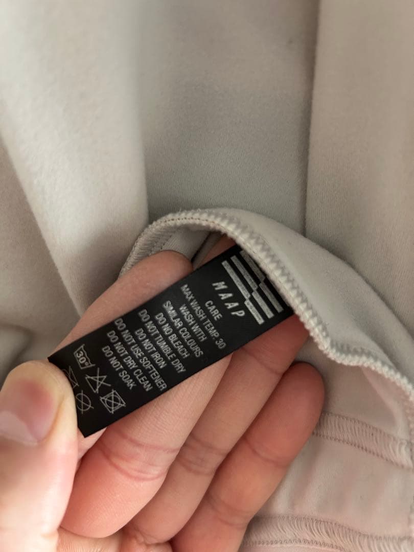  サイクルジャージ 白っぽい　グレー　XL マープ