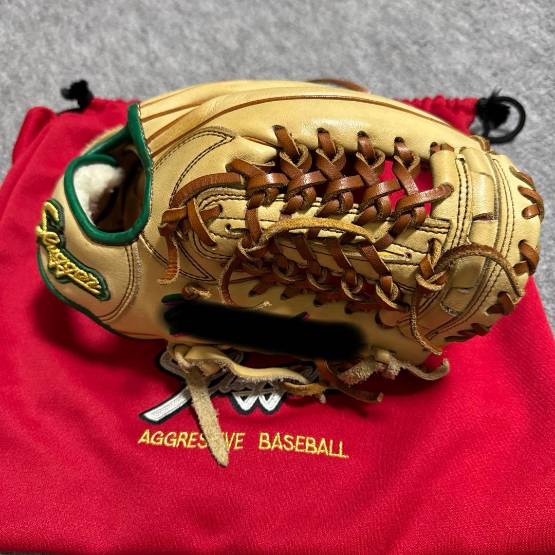 久保田スラッガー オーダー 一般用 軟式 内野手用 グローブ 刺繍有り 型付き