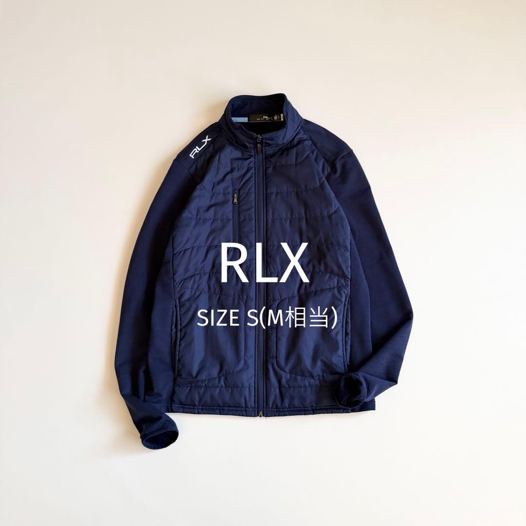 現行QR 【RLX】 ハイブリッド中綿ジャケット ネイビー メンズM相当