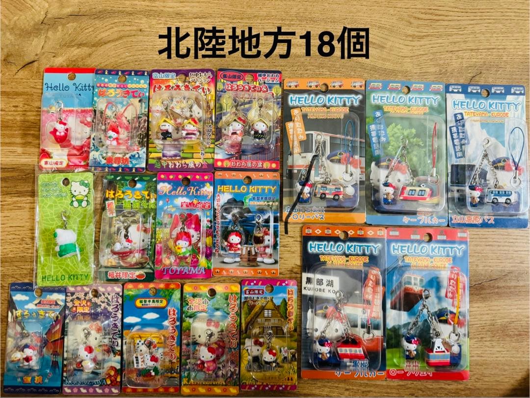 ご当地キティ ハローキティ ファスナーマスコット 290個セット まとめ売り