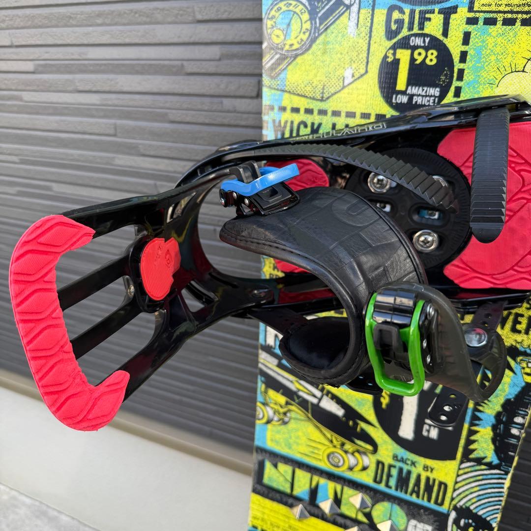 NITRO Demand 146cm Salomonビンディングセット