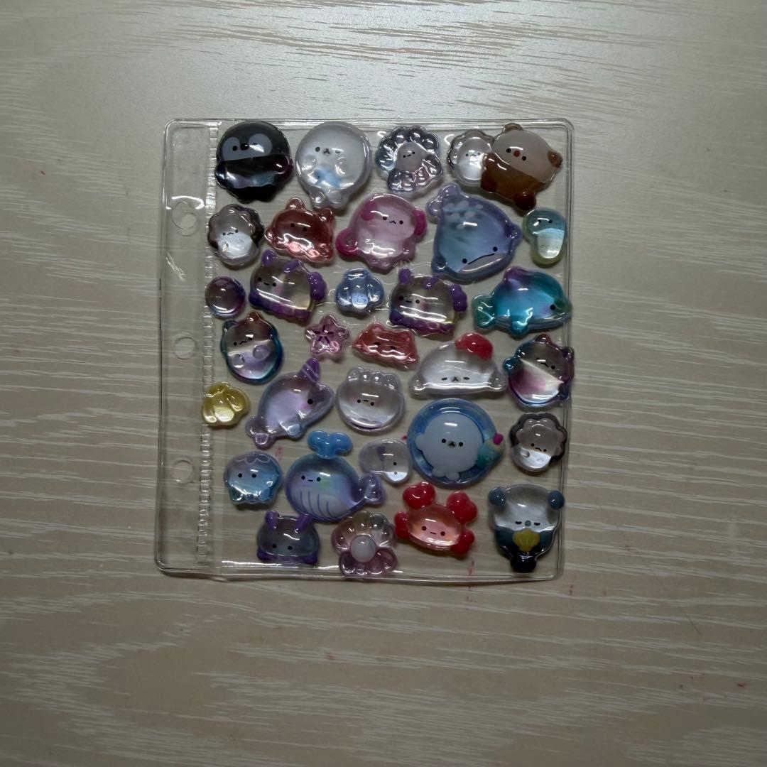 シール帳 完成品 ボンボンドロップシール