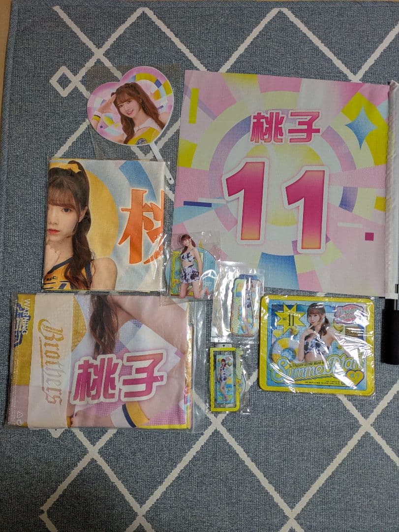 台湾プロ野球2025　PASSION SISTERS 菊池桃子グッズ