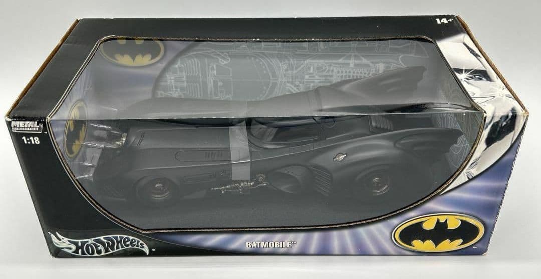 【未使用】ホットウィール　1/18バットモービル バットマンリターンズ版　美品