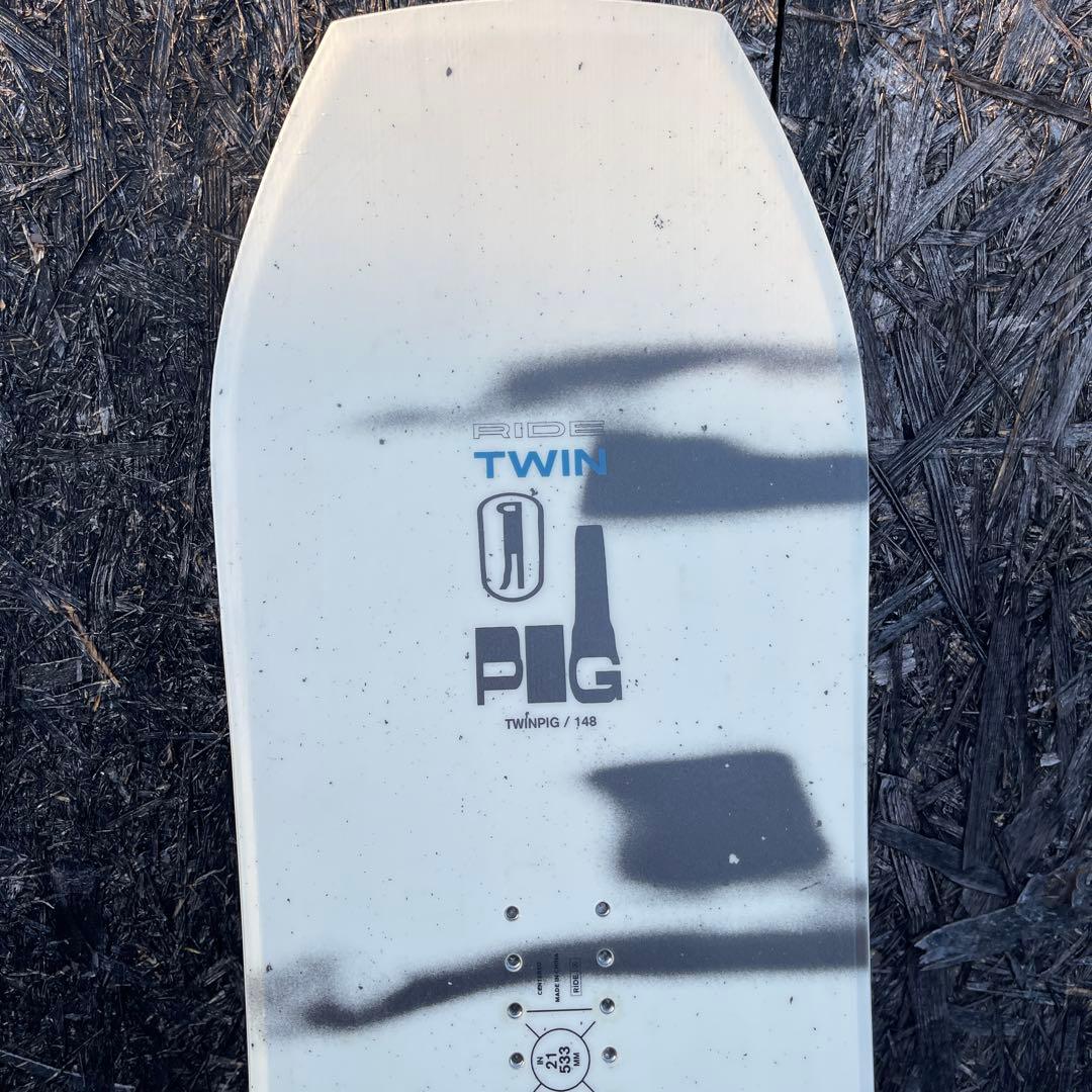 ride TWIN PIG 148cm スノーボード