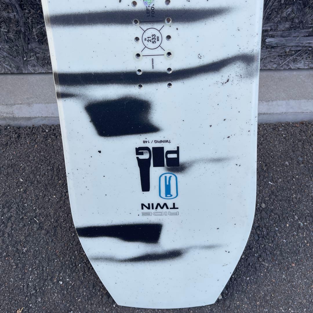 ride TWIN PIG 148cm スノーボード