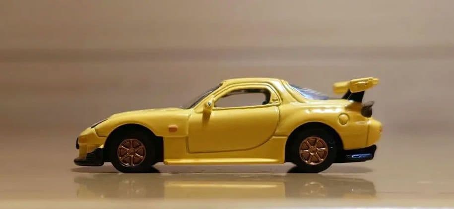 WONDAイニシャル頭文字Ｄ公道最速伝説編マツダRX-7高橋啓介ミニカー