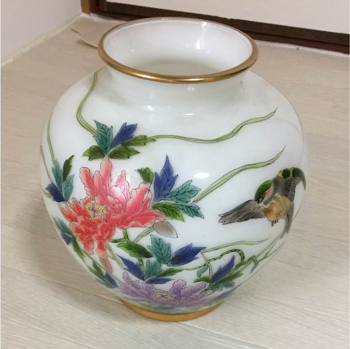 ガラス 壷