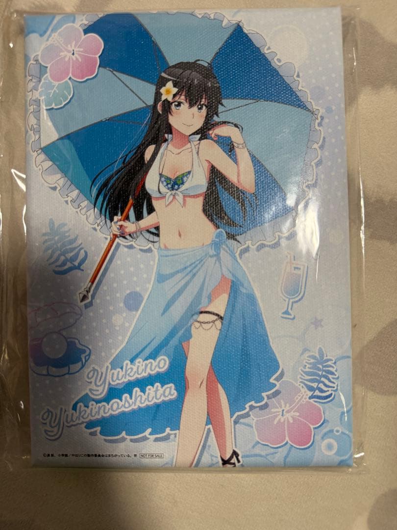 俺ガイル マルイ 抽選会 当選品 A賞　キャンバスアート 雪ノ下雪乃