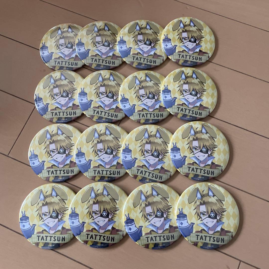 カラフルピーチ　ワンダーランド　たっつん　缶バッジ　16点