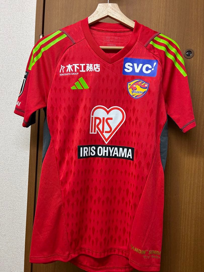ベガルタ仙台　2023オーセンティックユニフォームGK1st サイズＬ