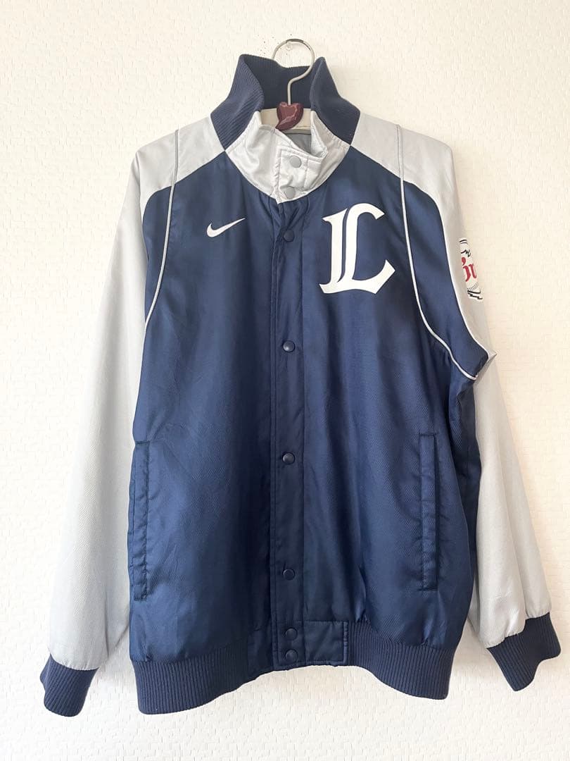 西武ライオンズ NIKE ナイキ　ジャンパー ブルゾン　スタジャン　L