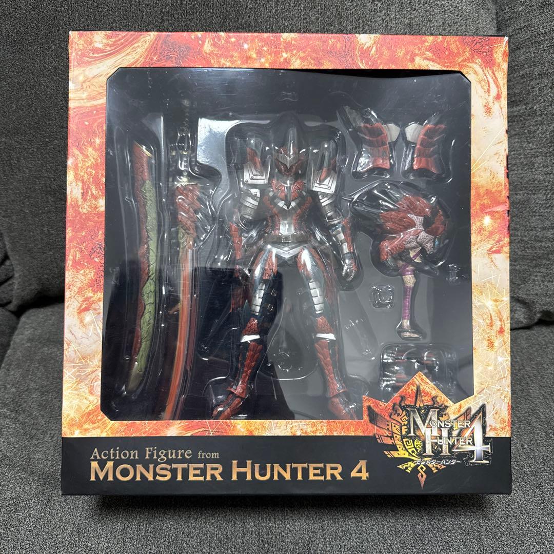 モンスターハンター4 リオレウス 装備 アクションフィギュア 開封品