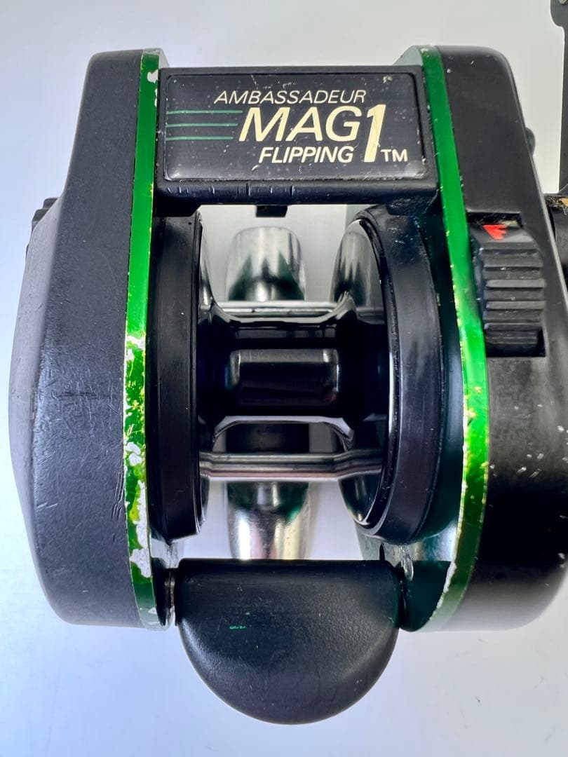ABU GARCIA AMBASSADEUR MAG1 FLIPPINGグリーン