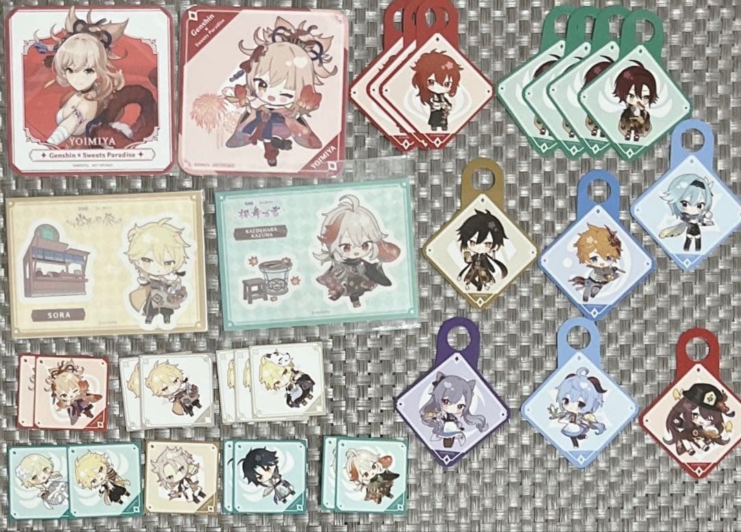 原神 スイパラ gigo コースター アクスタ