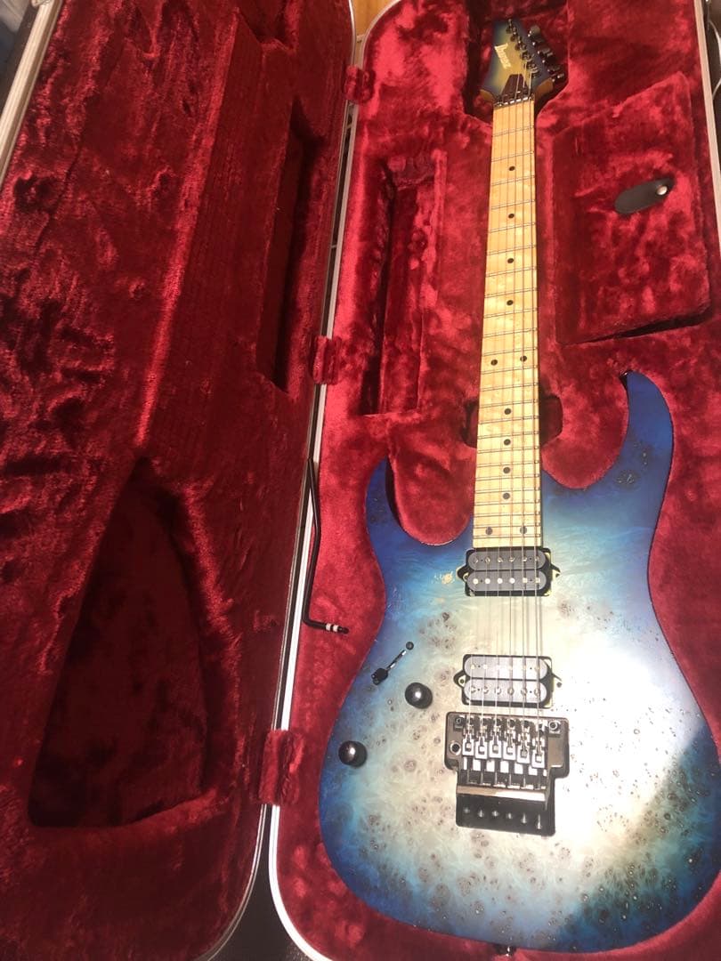Ibanez prestige レフティ 純正ハードケース付き けい