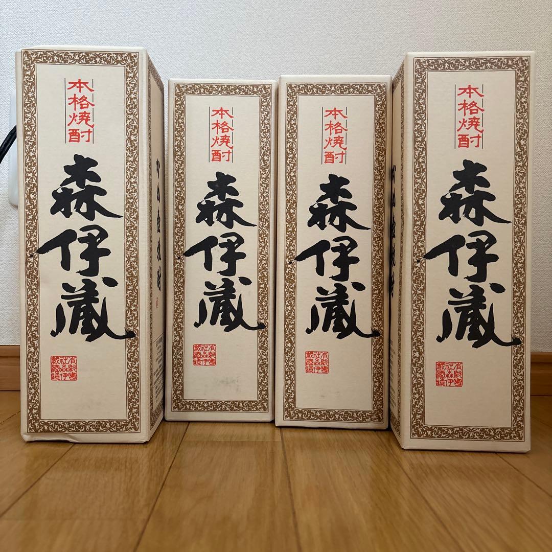 つるひめ　(新品未開封)森伊蔵720ml x 4本セット