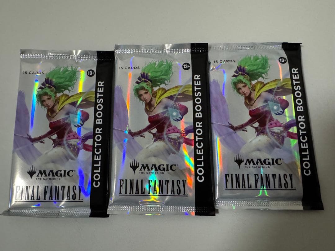 MTG　ファイナルファンタジー　コレクターブースター　英語版　3パック　FF