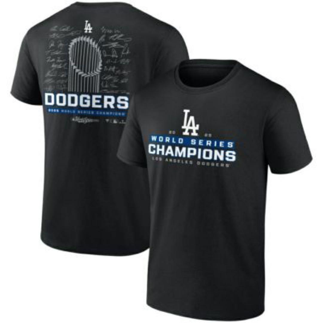 【日本未発売】公式 ドジャース 優勝記念Tシャツ XL 新品未使用品