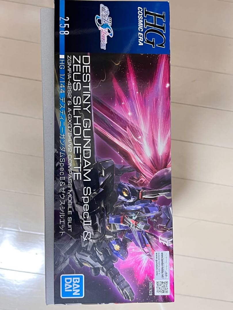 HG デスティニーガンダムスペシャル & ゼウスシルエット