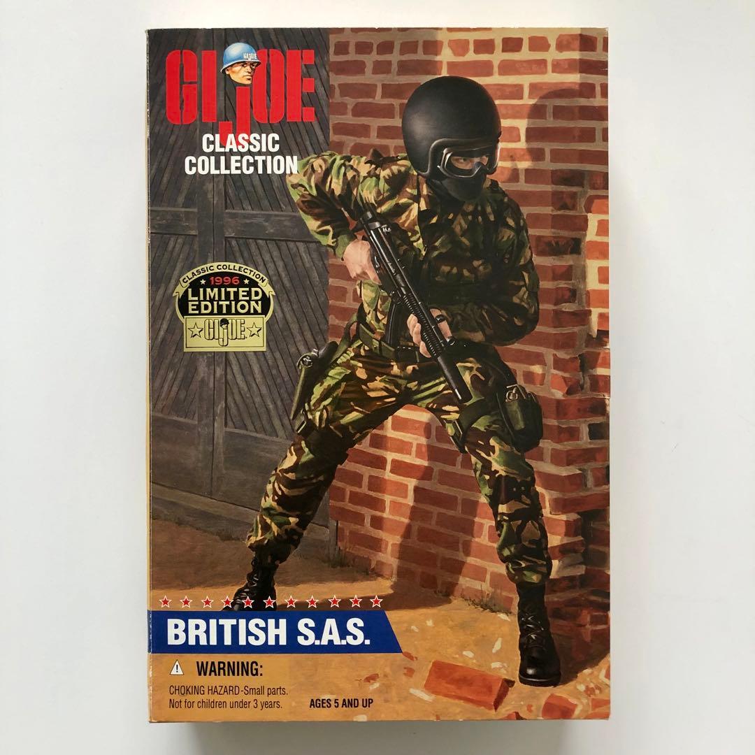 GIジョー クラシックコレクション SAS フィギュア＋未開封ギア2種セット