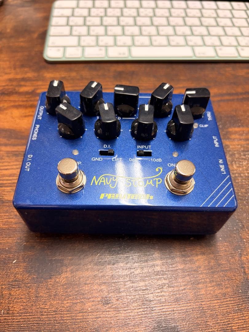 playteac Navy Stomp ベースエフェクター