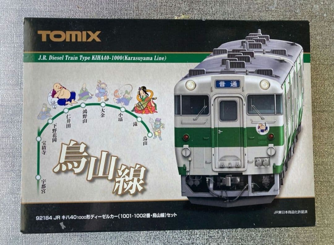 TOMIX JR キハ140 1000形ディーゼルカーセット 烏山線 Nゲージ