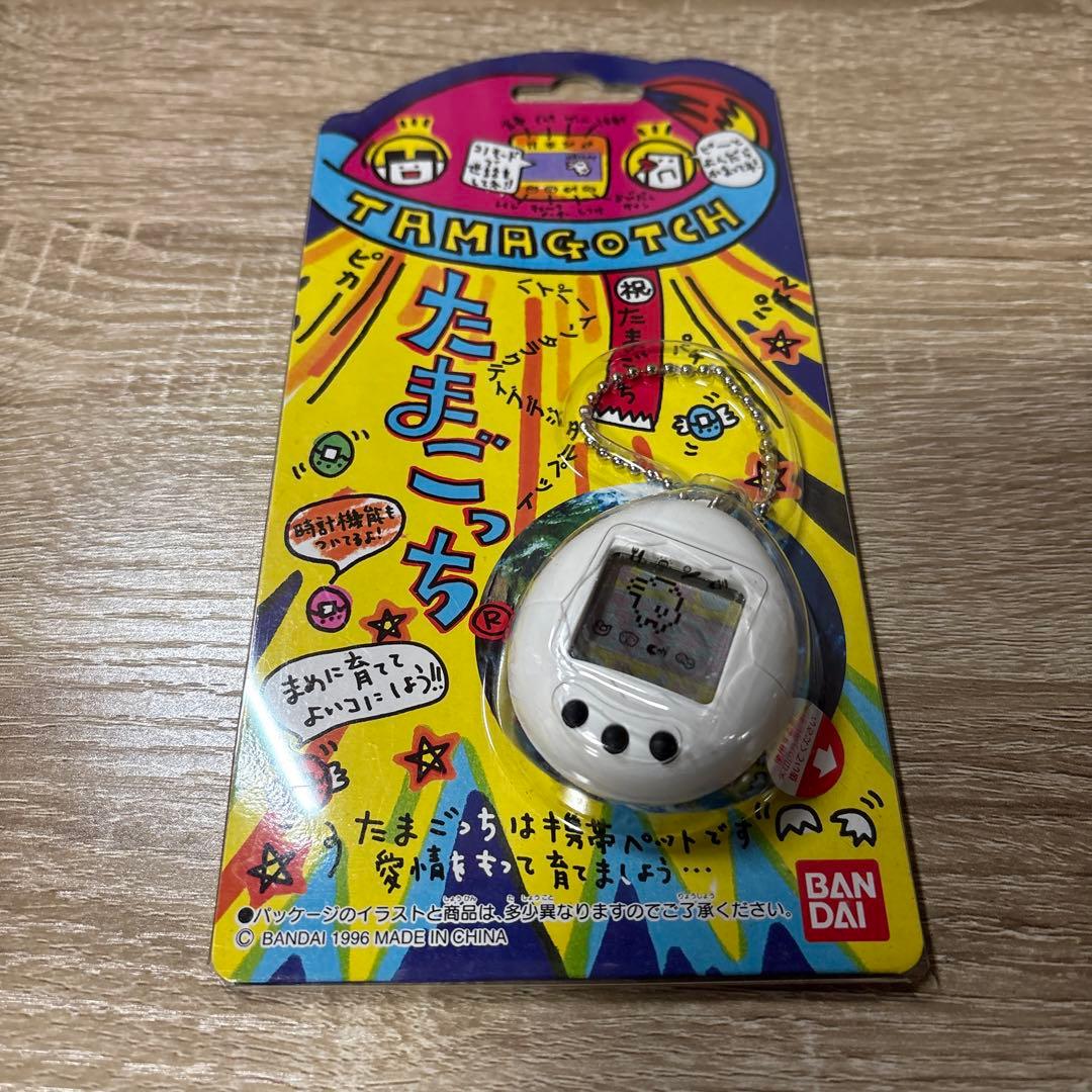 【完全未開封】BANDAI 初代たまごっち　クリアホワイト