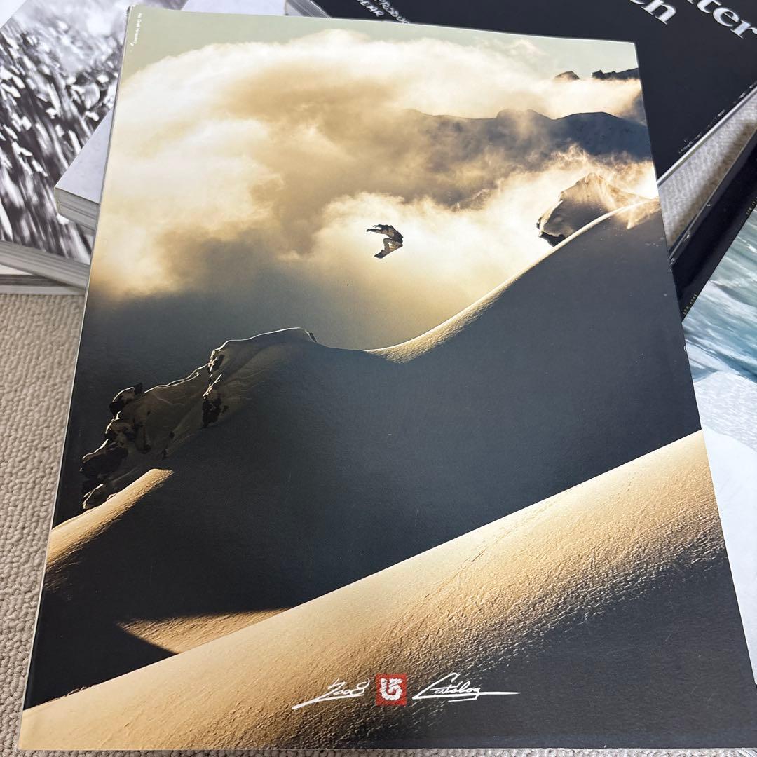 Burton歴代カタログ2006年から2013年スノーボードの歴史を知るカタログ