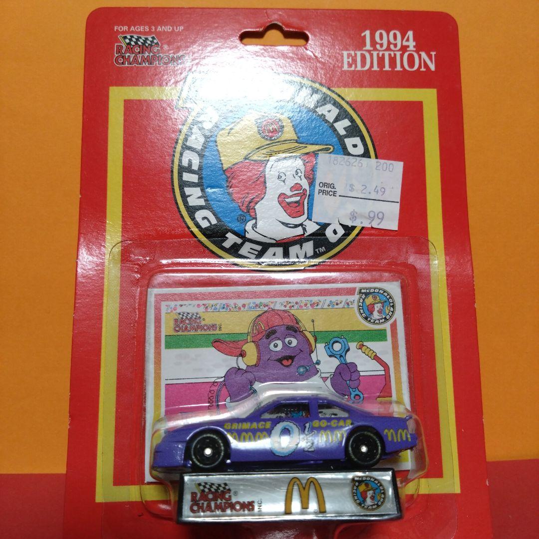 マクドナルド　レーシングチャンピオン　難あり　フォード　ミニカー　ミールトイ
