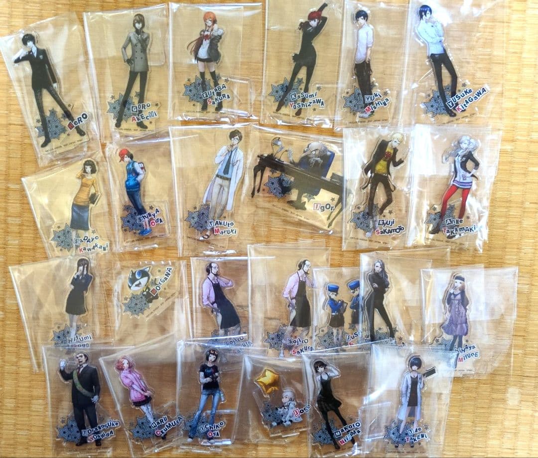 ペルソナ 5 ザロイヤル 一番くじ アクリルスタンド 25 個 セミコンプ