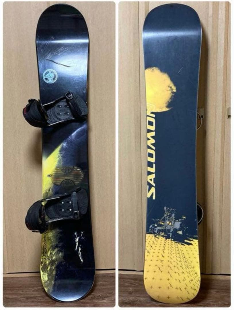 salomon　スノーボード 159cm ( kissmarkビンディング付)