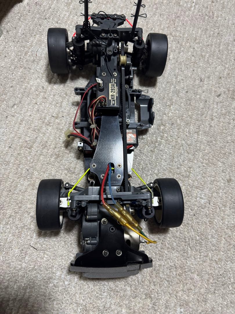 TA03F PRO カーボンシャーシ KSC1000 KR-293A 当時物