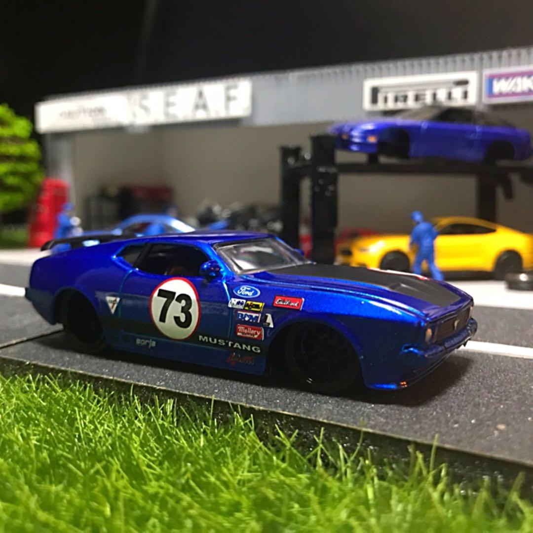 Jadatoys ビックタイムマッスル マスタング マッハ1 レース仕様