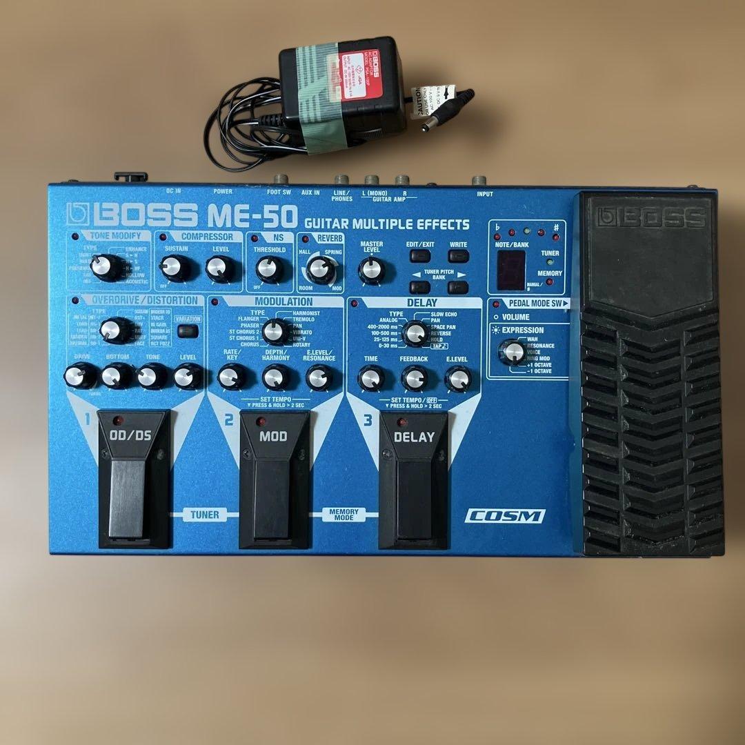 美品！BOSS ME-50 ギターエフェクター　箱つき