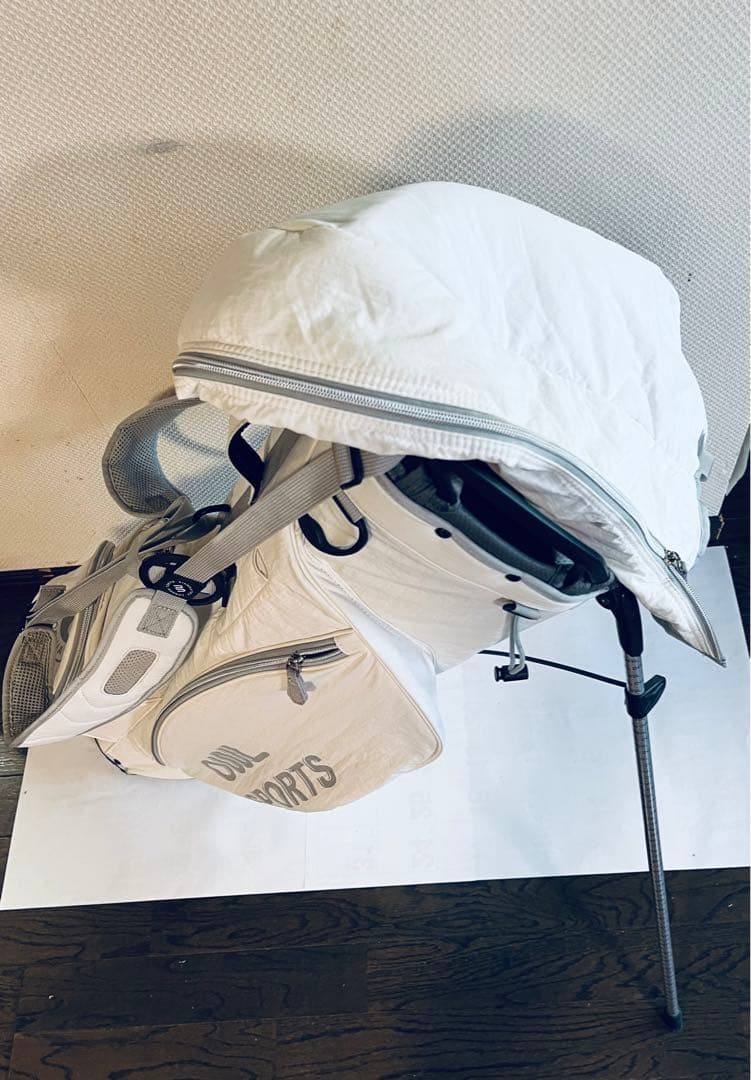 【希少超美品•オシャレ人気】オウルスポーツ　スタンドキャディバッグ