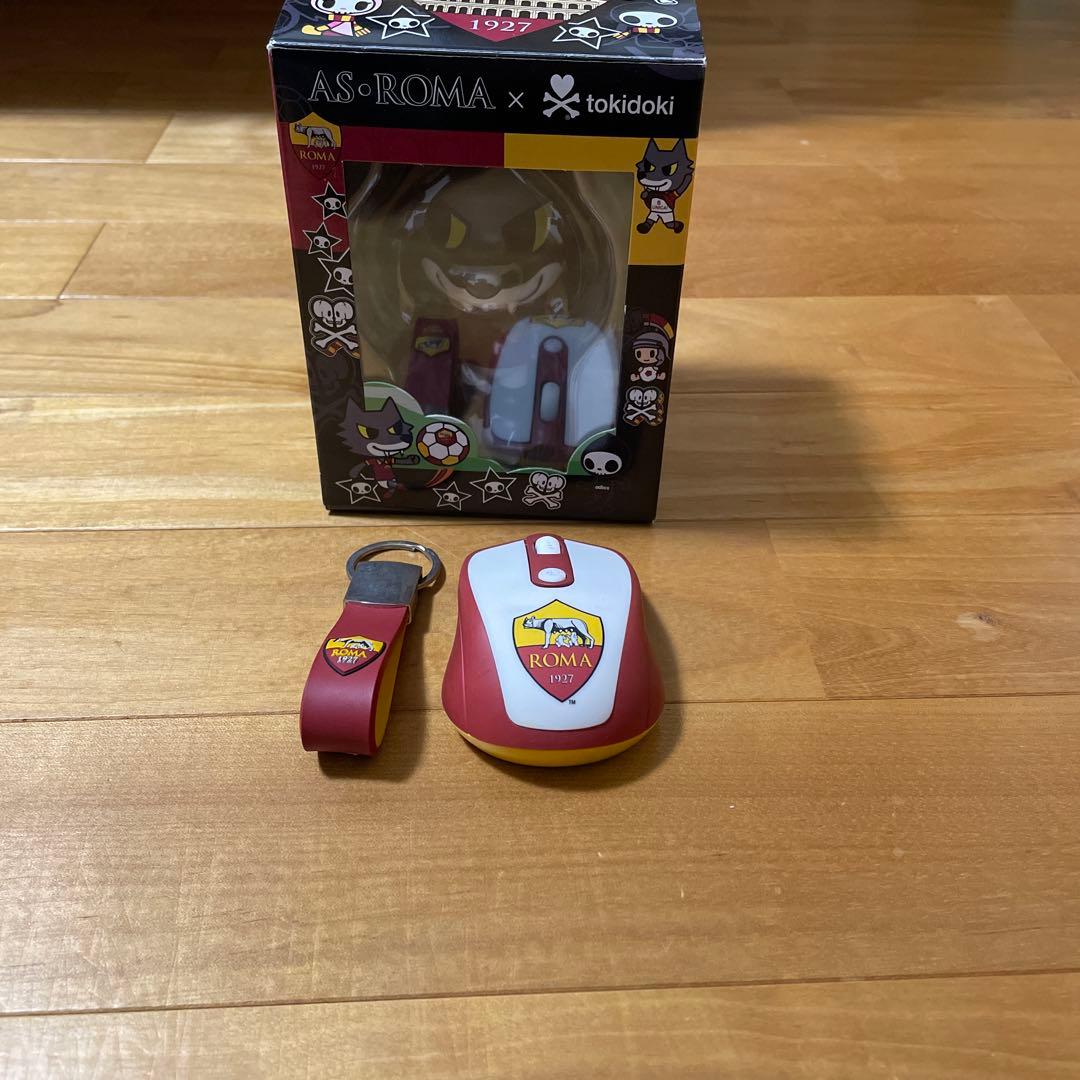 AS ROMA x tokidoki マウスとキーホルダーセット