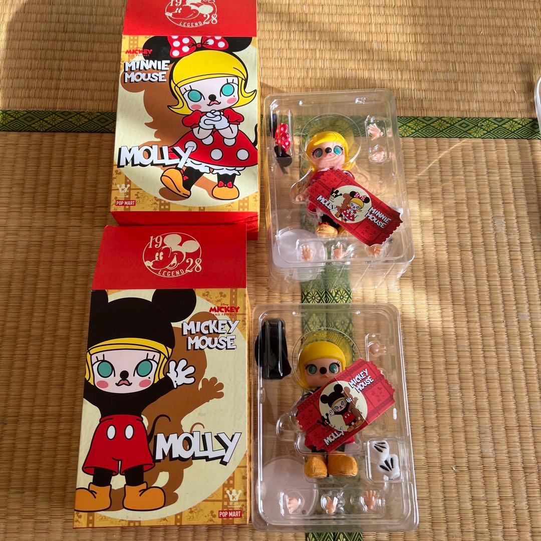 ポップマートモリー ミッキーコスチューム ボールジョイントドール 2点セット