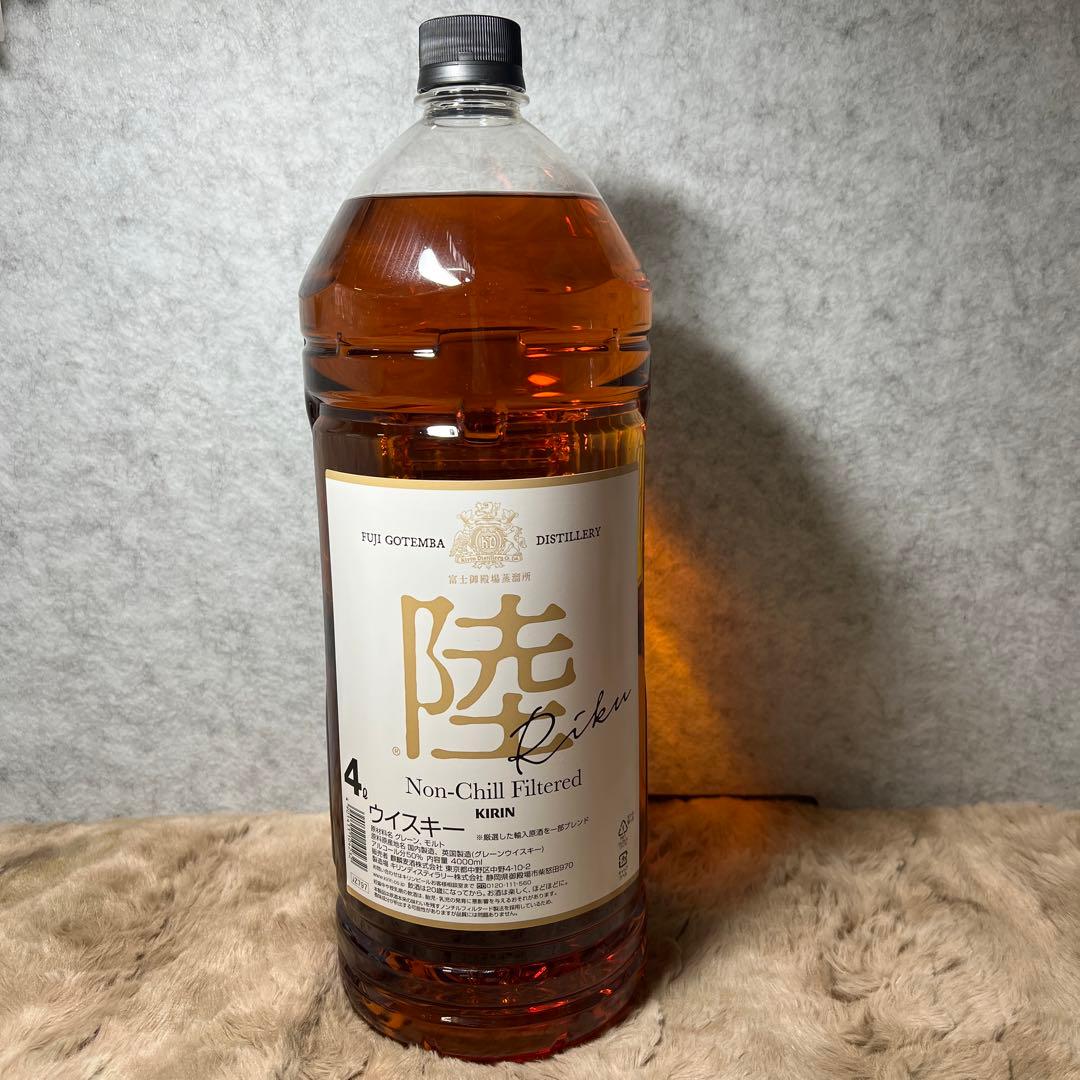 陸 キリン ウイスキー4000ml ウィスキー 大容量