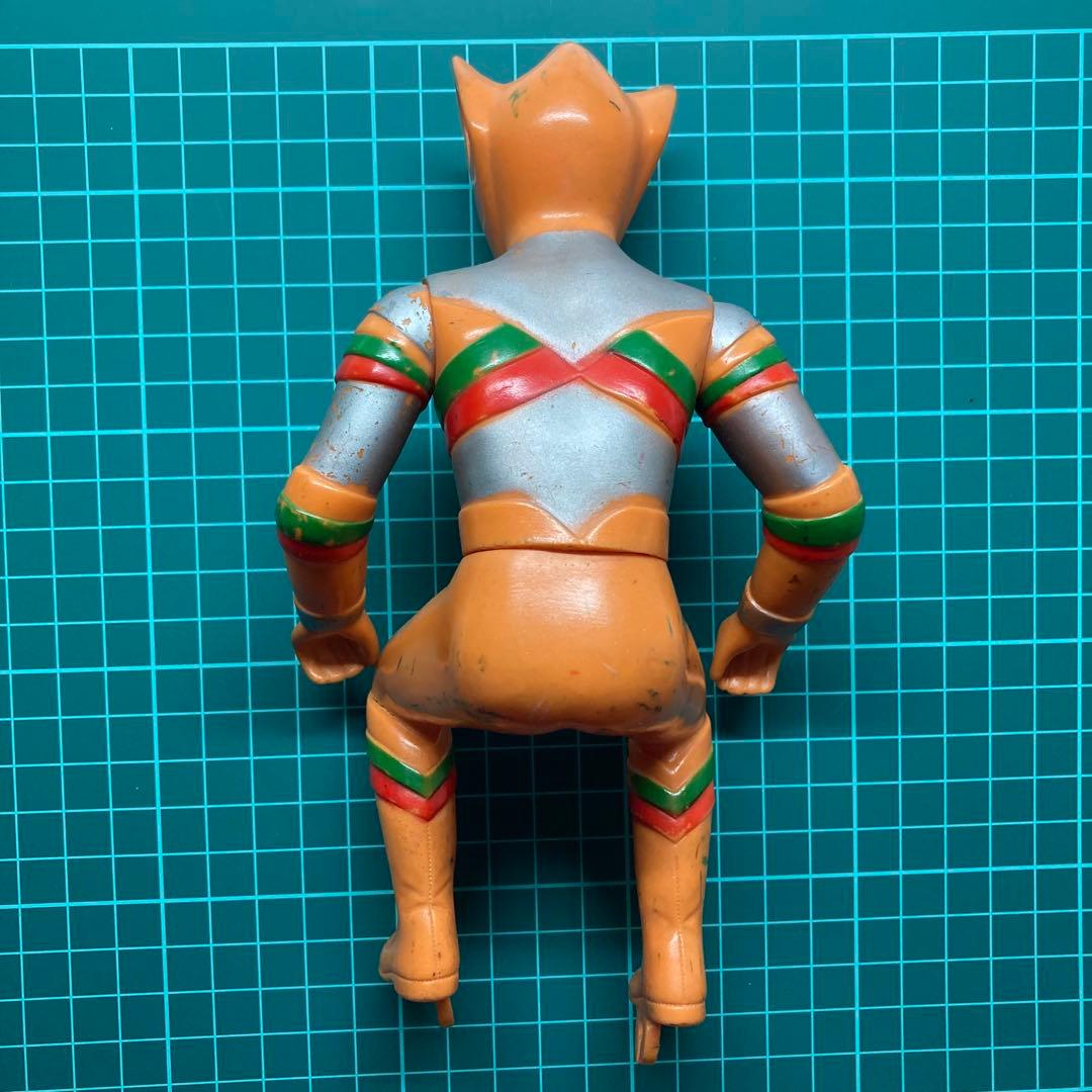 【激レア】ブルマァク　トリプルファイター ソフビ 当時物(バイク欠品)