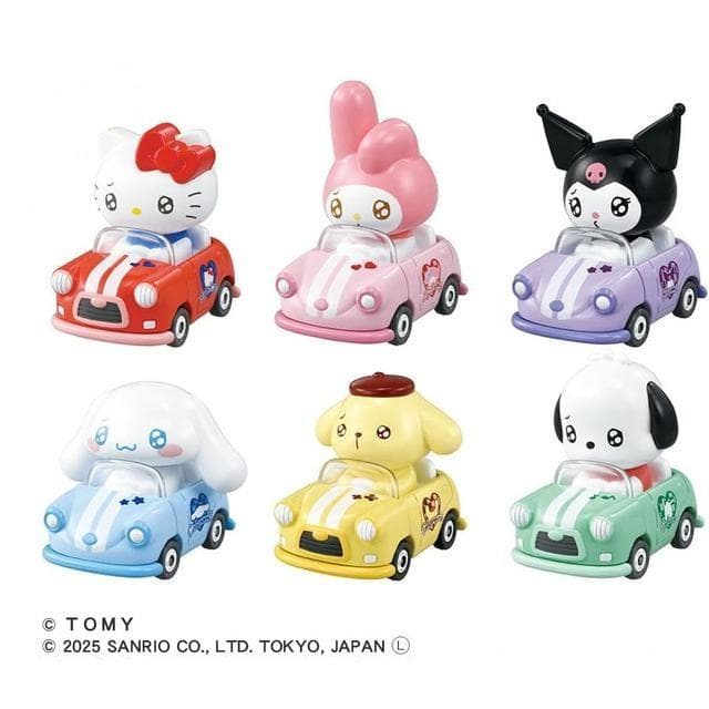 【6種コンプセット】ドリームトミカ TOMICA TUNES サンリオVol.1