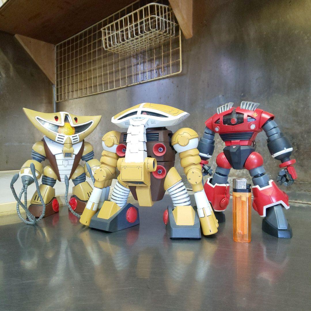 1/100 ジュアッグ、 アッグガイ、 ゾゴック ⭐️1/100 アッグ 付き