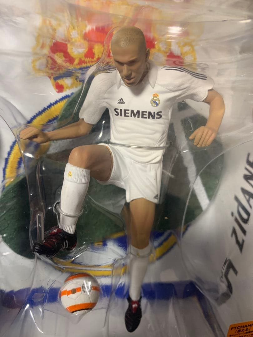 Zidane 5 フィギュア　サッカー　レアル　ジダン　フランス