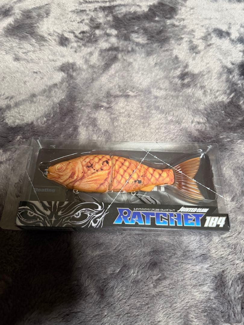 新品未使用 ガンクラフト ラチェット184 限定 たい焼きカラー